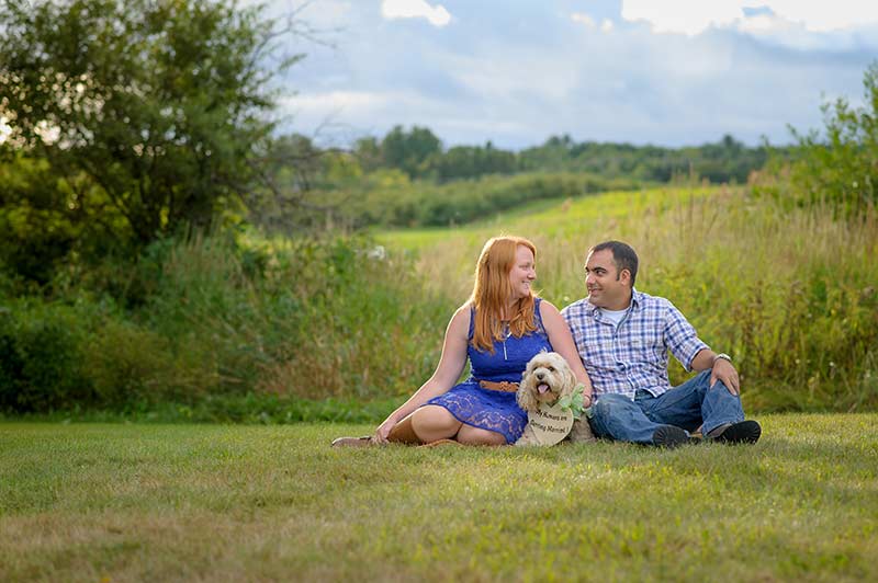 Apple Orchard Engagement Session :: Brian + Lisa