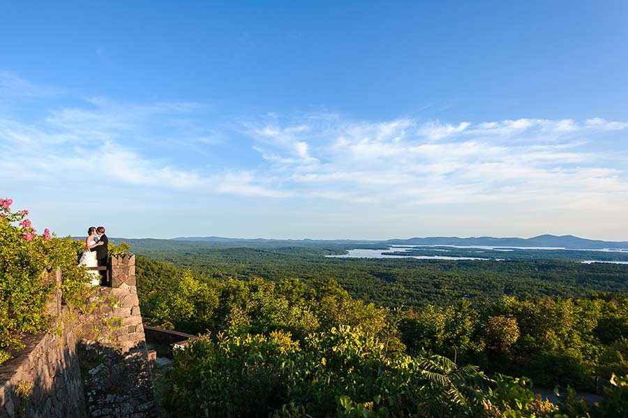 Lakes Region Castle In The Clouds Wedding :: Jared + Alison