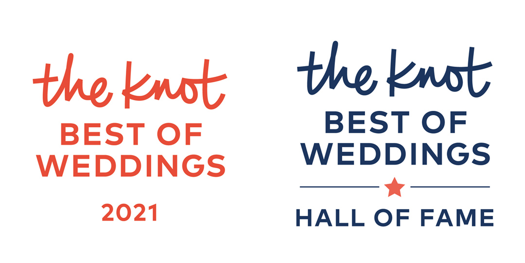 We’re Celebrating Being Named Winner of The Knot Best of Weddings 2021!